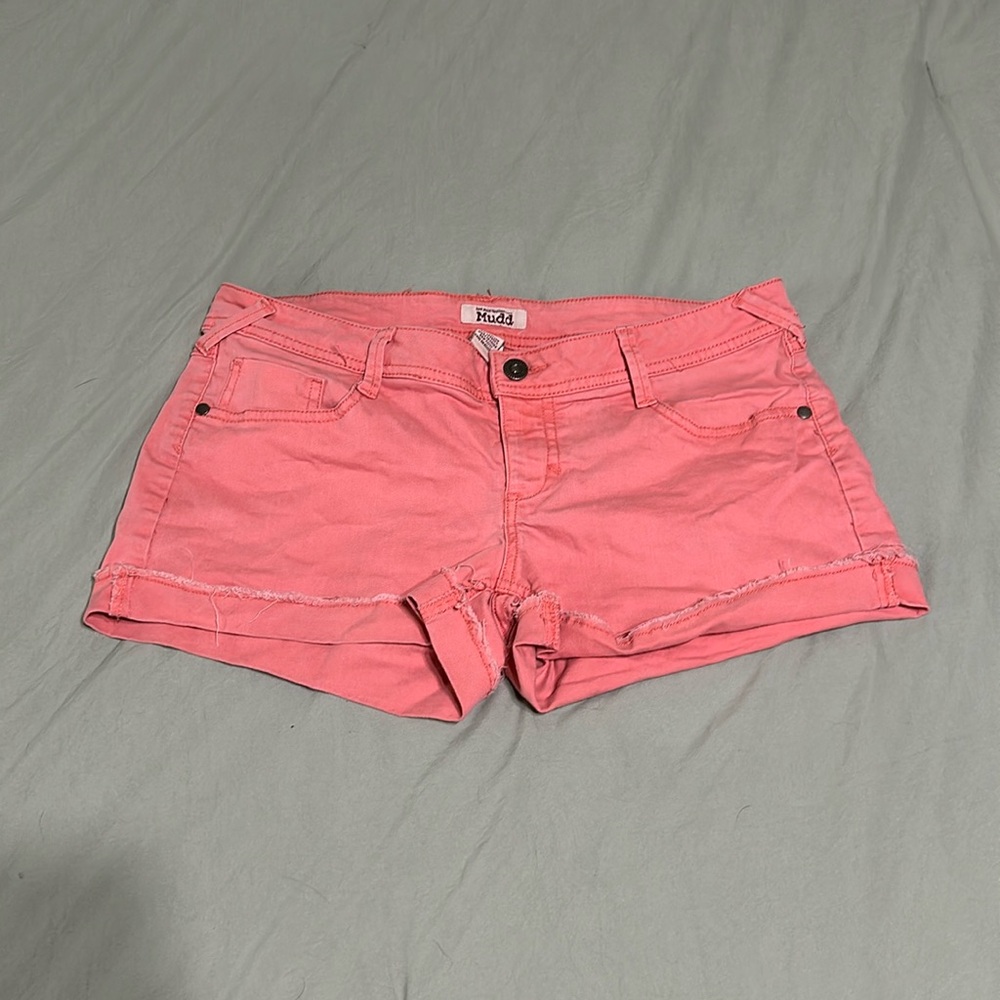 Pink MUDD jean shorts. Size 11.